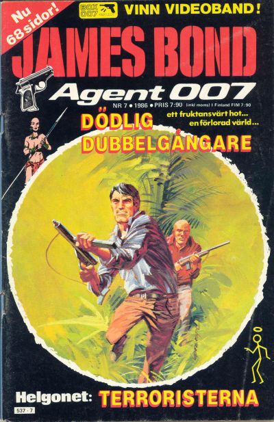 Cover for James Bond (Semic, 1965 series) #7/1986