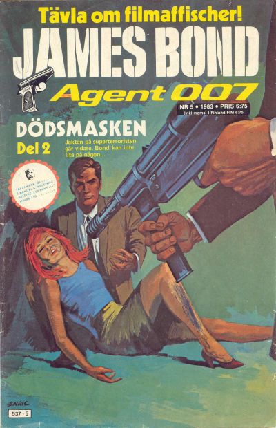 Cover for James Bond (Semic, 1965 series) #5/1983