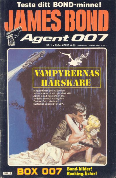Cover for James Bond (Semic, 1965 series) #1/1984