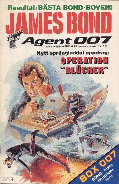 Cover for James Bond (Semic, 1965 series) #8/1984