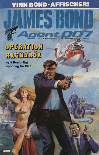 Cover for James Bond (Semic, 1965 series) #2/1985