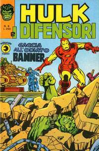 Cover for Hulk E I Difensori (Editoriale Corno, 1975 series) #8