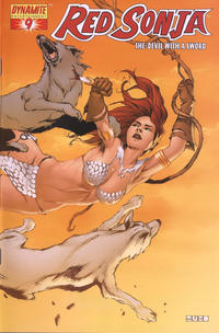 Cover for Red Sonja (Dynamite Entertainment, 2005 series) #9 [Mel Rubi Cover]