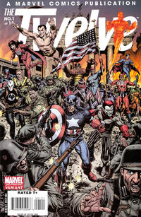 Cover for The Twelve (Marvel, 2008 series) #1 [2nd Printing Variant]