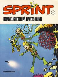 Cover Thumbnail for Sprint [Sprint & Co.] (Interpresse, 1977 series) #6 - Hemmeligheten på havets bunn