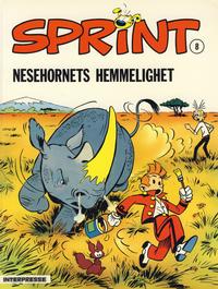 Cover Thumbnail for Sprint [Sprint & Co.] (Interpresse, 1977 series) #8 - Nesehornets hemmelighet