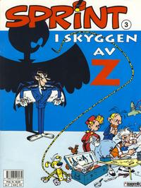 Cover for Sprint (Semic, 1986 series) #3 - I skyggen av Z