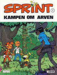 Cover Thumbnail for Sprint (Semic, 1986 series) #7 - Kampen om arven