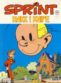 Cover Thumbnail for Sprint (Semic, 1986 series) #11 - Kvikk i knipe