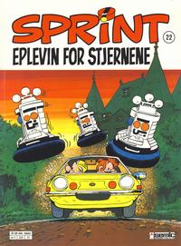Cover Thumbnail for Sprint (Semic, 1986 series) #22 - Eplevin for stjernene [2. opplag]