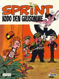 Cover Thumbnail for Sprint (Semic, 1986 series) #23 - Kodo den grusomme [2. opplag]