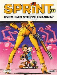 Cover Thumbnail for Sprint (Semic, 1986 series) #27 - Hvem kan stoppe Cyanina? [2. opplag]