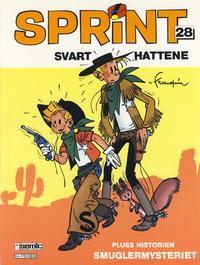 Cover Thumbnail for Sprint (Semic, 1986 series) #28 - Svarthattene [1. opplag]