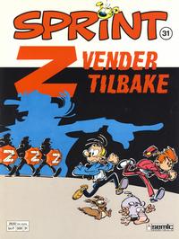 Cover for Sprint (Semic, 1986 series) #31 - Z vender tilbake