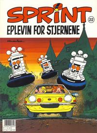 Cover Thumbnail for Sprint (Semic, 1986 series) #22 - Eplevin for stjernene [3. opplag]
