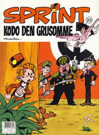 Cover Thumbnail for Sprint (Semic, 1986 series) #23 - Kodo den grusomme [3. opplag]