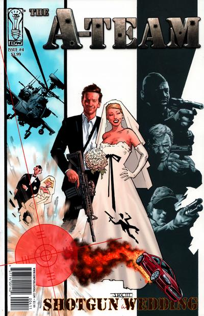 Cover for A-Team: Shotgun Wedding (IDW, 2010 series) #4