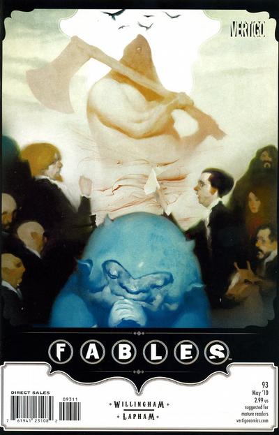 Cover for Fables (DC, 2002 series) #93