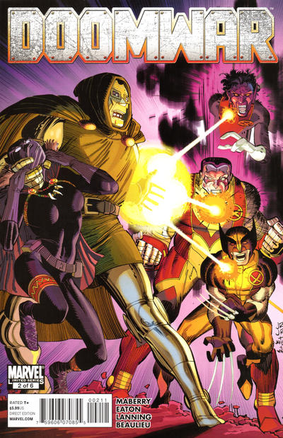 Cover for Doomwar (Marvel, 2010 series) #2