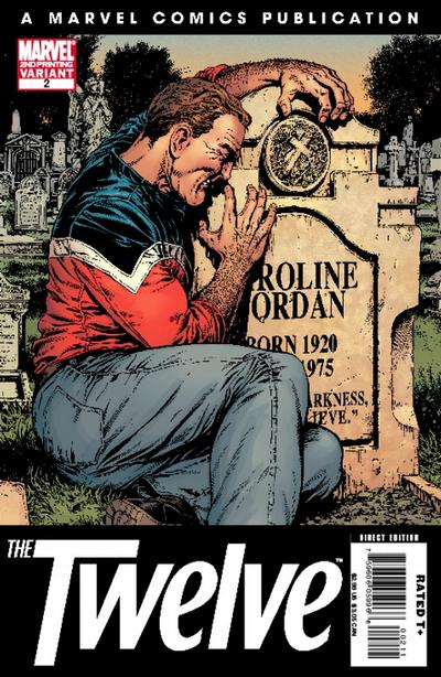 Cover for The Twelve (Marvel, 2008 series) #2 [2nd Printing Variant]