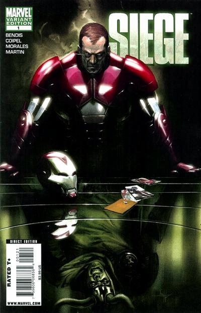 Cover for Siege (Marvel, 2010 series) #1 [Gabriele Dell'Otto Variant Cover]
