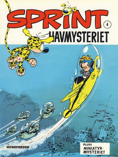 Cover for Sprint [Sprint & Co.] (Interpresse, 1977 series) #4 - Havmysteriet