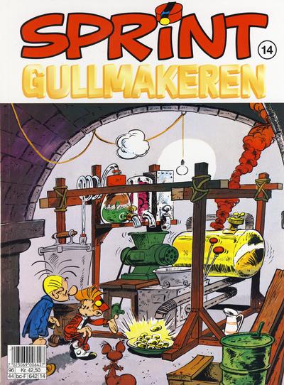 Cover for Sprint (Semic, 1986 series) #14 - Gullmakeren [3. opplag]