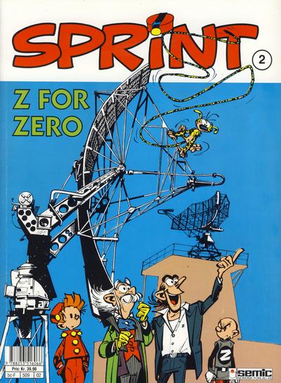 Cover for Sprint (Semic, 1986 series) #2 - Z for Zero