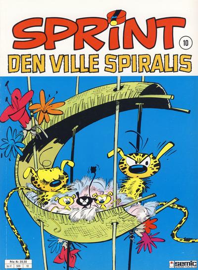 Cover for Sprint (Semic, 1986 series) #10 - Den ville Spiralis