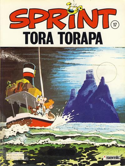 Cover for Sprint (Semic, 1986 series) #17 - Tora Torapa [2. opplag]