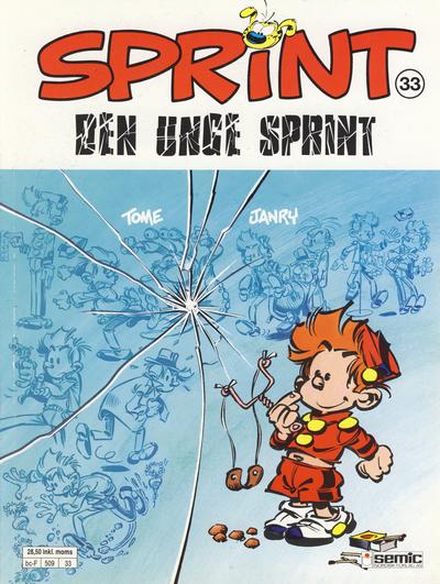 Cover for Sprint (Semic, 1986 series) #33 - Den unge Sprint