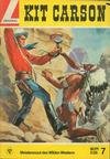 Cover for Kit Carson, Meisterscout des Wilden Westens (Lehning, 1966 series) #7