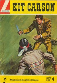Cover Thumbnail for Kit Carson, Meisterscout des Wilden Westens (Lehning, 1966 series) #4