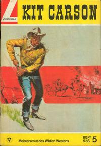 Cover Thumbnail for Kit Carson, Meisterscout des Wilden Westens (Lehning, 1966 series) #5