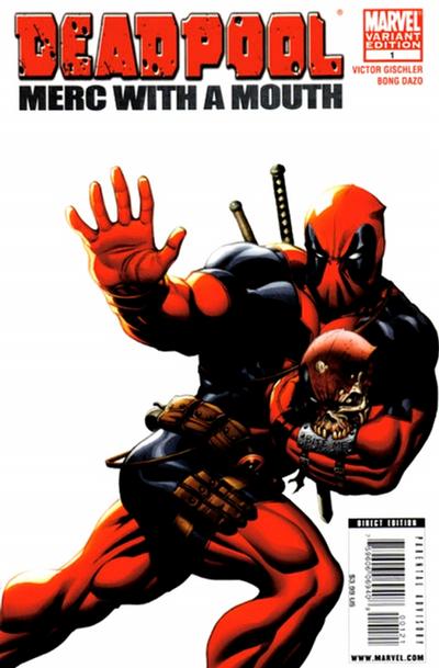 Cover for Deadpool: Merc with a Mouth (Marvel, 2009 series) #1 [McGuinness Cover]