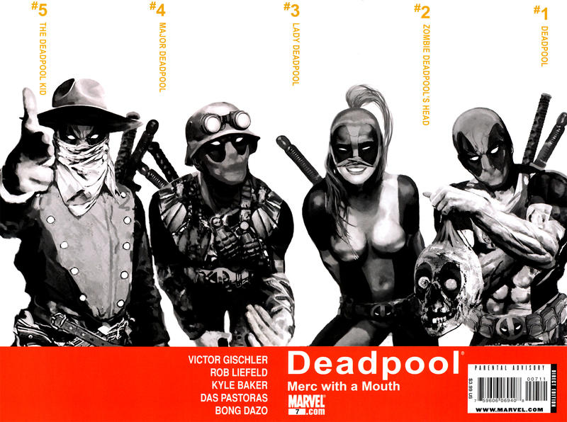 Cover for Deadpool: Merc with a Mouth (Marvel, 2009 series) #7