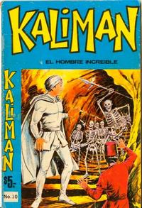 Cover Thumbnail for Kaliman (Editora Cinco, 1976 series) #10