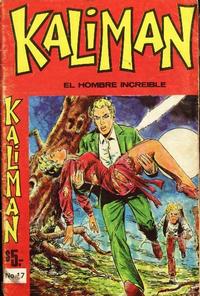 Cover Thumbnail for Kaliman (Editora Cinco, 1976 series) #17