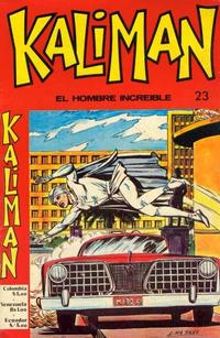 Cover Thumbnail for Kaliman (Editora Cinco, 1976 series) #23