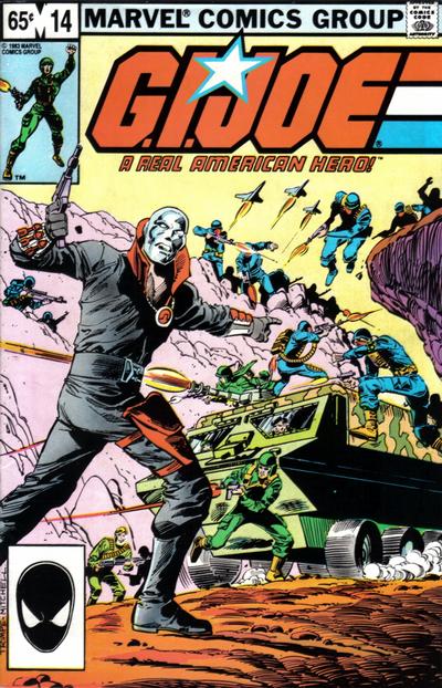 Cover for G.I. Joe, A Real American Hero (Marvel, 1982 series) #14 [Second Print]