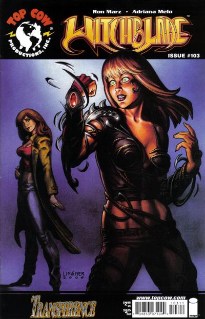 Cover for Witchblade (Image, 1995 series) #103 [Linsner Cover]