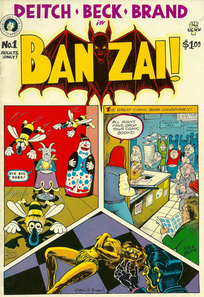 Cover for Banzai! (Kitchen Sink Press, 1978 series) #1