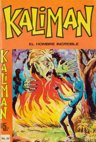 Cover for Kaliman (Editora Cinco, 1976 series) #20