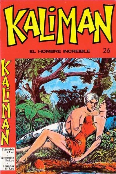 Cover for Kaliman (Editora Cinco, 1976 series) #26