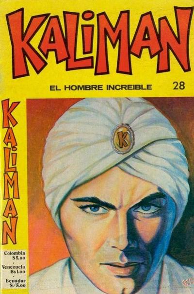 Cover for Kaliman (Editora Cinco, 1976 series) #28