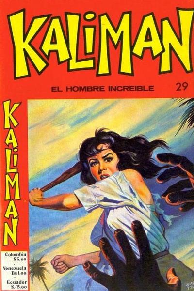 Cover for Kaliman (Editora Cinco, 1976 series) #29