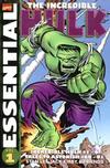 Cover for Essential Hulk (Marvel, 1999 series) #1 [Second Printing]
