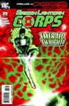 Cover for Green Lantern Corps (DC, 2006 series) #35 [Rodolfo Migliari Cover]