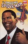 Cover Thumbnail for The Amazing Spider-Man (1999 series) #583 [Direct Edition - 2nd Printing Variant - Barack Obama - Phil Jimenez Cover]
