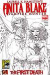 Cover for Laurell K. Hamilton's Anita Blake - Vampire Hunter: The First Death (Marvel, 2007 series) #1 [Comicon Sketch variant cover]